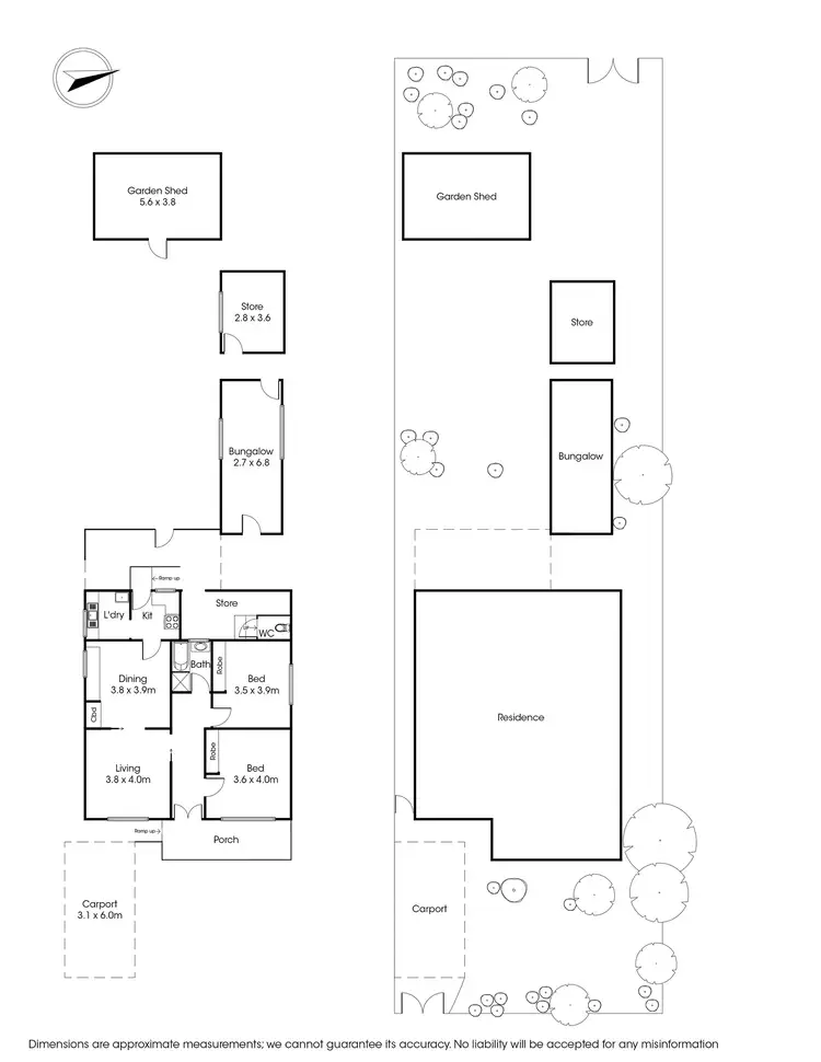Floorplan of Homely house listing, 5 Bischoff Street, Preston VIC 3072