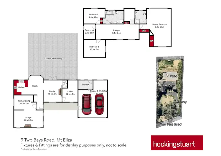 Floorplan of Homely house listing, 9 Two Bays Road, Mount Eliza VIC 3930