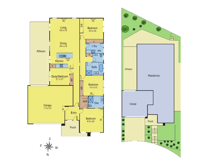 Floorplan of Homely house listing, 5 Universal Court, Leopold VIC 3224