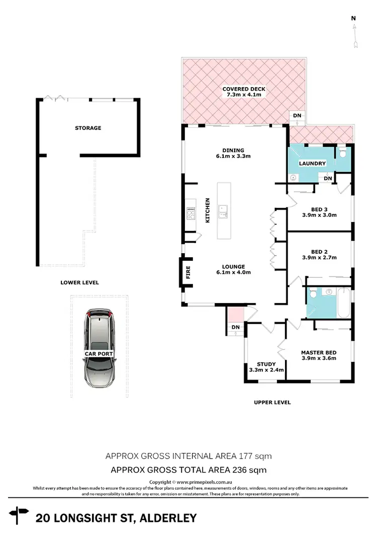 Floorplan of Homely house listing, 20 Longsight Street, Alderley QLD 4051