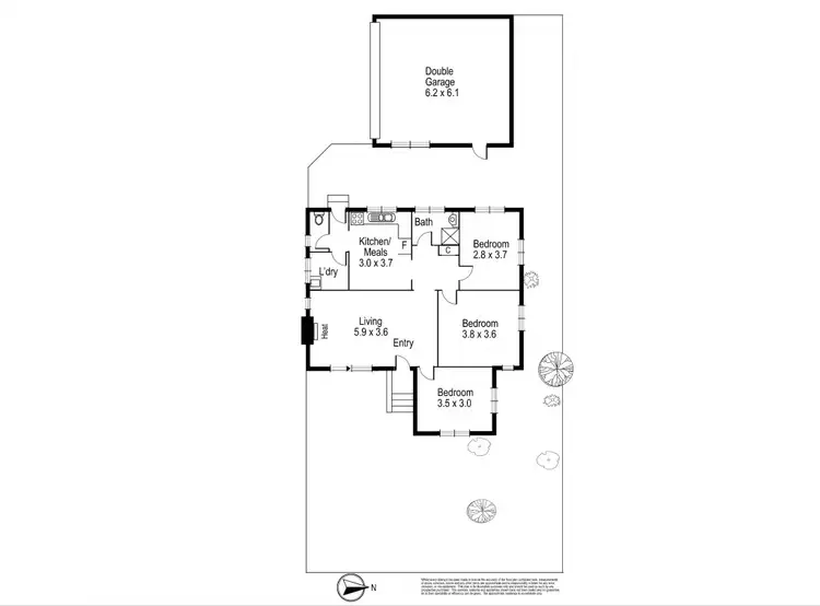 Floorplan of Homely house listing, 1/19 Lahinch Street, Preston VIC 3072