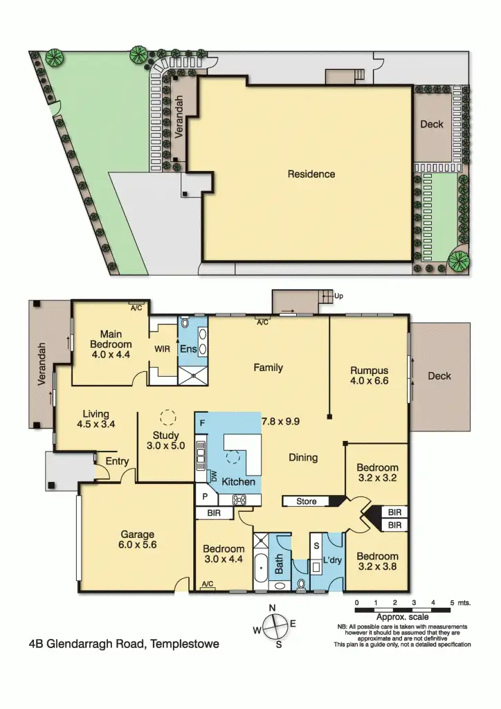 Floorplan of Homely house listing, 4B Glendarragh Road, Templestowe VIC 3106
