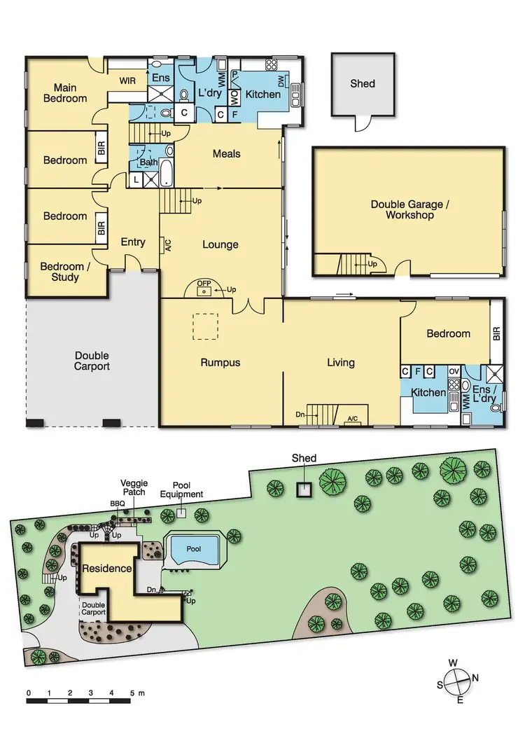 Floorplan of Homely house listing, 44 Rosehill Road, Lower Plenty VIC 3093