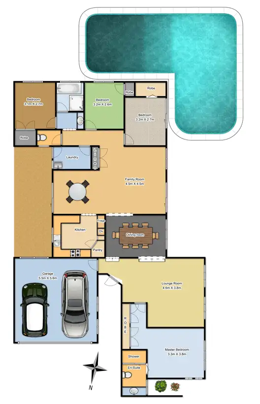 Floorplan of Homely house listing, 45 Marsden Road, Barden Ridge NSW 2234