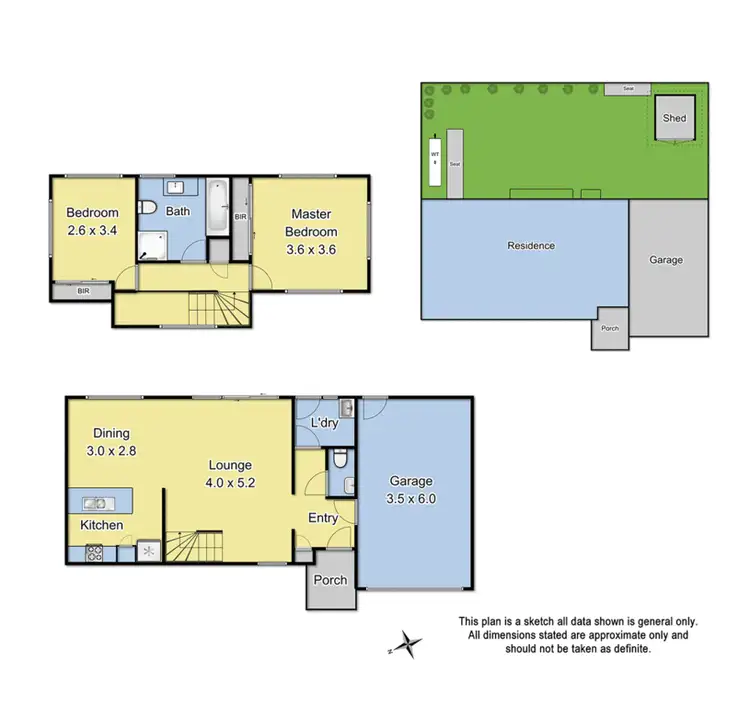 Floorplan of Homely unit listing, 3/19 Ross Crescent, Heathmont VIC 3135