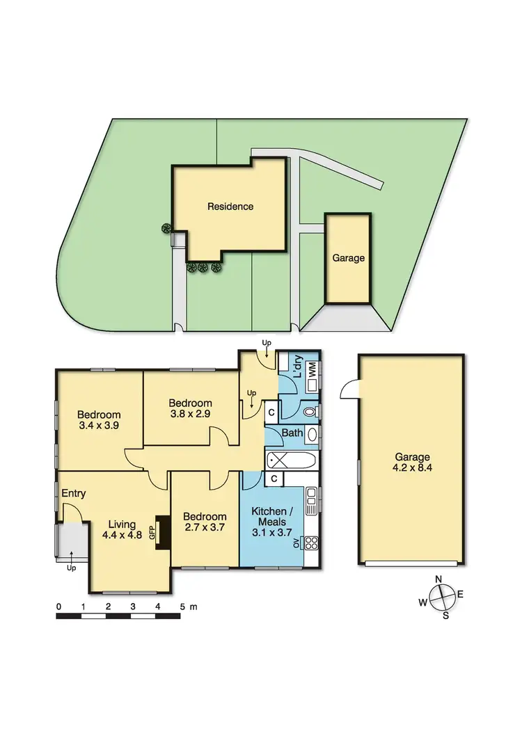Floorplan of Homely house listing, 250 Oriel Road, Heidelberg West VIC 3081