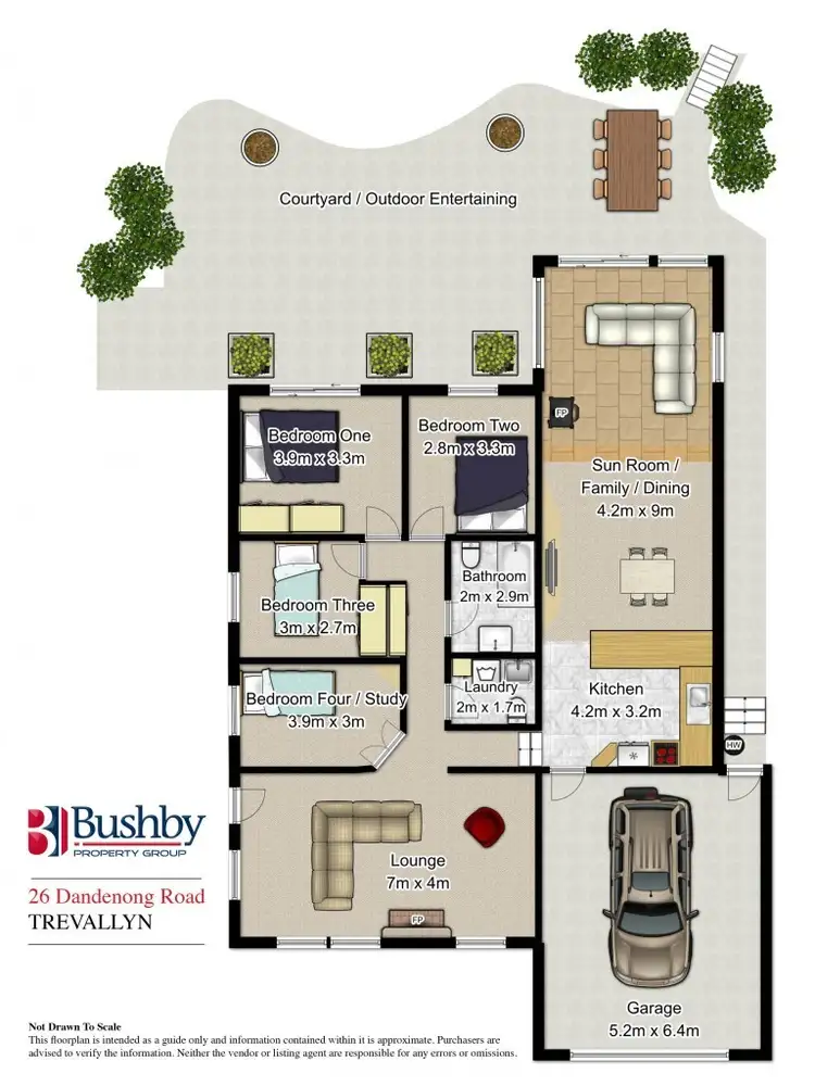 Floorplan of Homely house listing, 26 Dandenong Road, Trevallyn TAS 7250