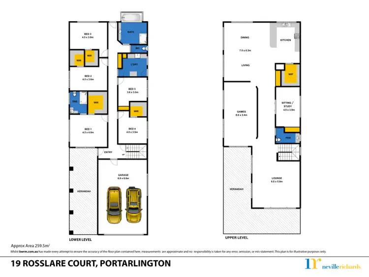 Floorplan of Homely house listing, 19 Rosslare Court, Portarlington VIC 3223
