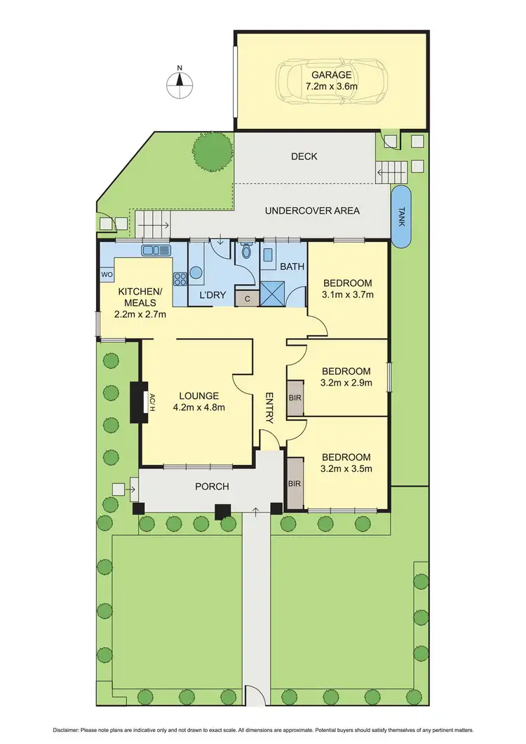 Floorplan of Homely unit listing, 1/5 Hayden Road, Clayton South VIC 3169