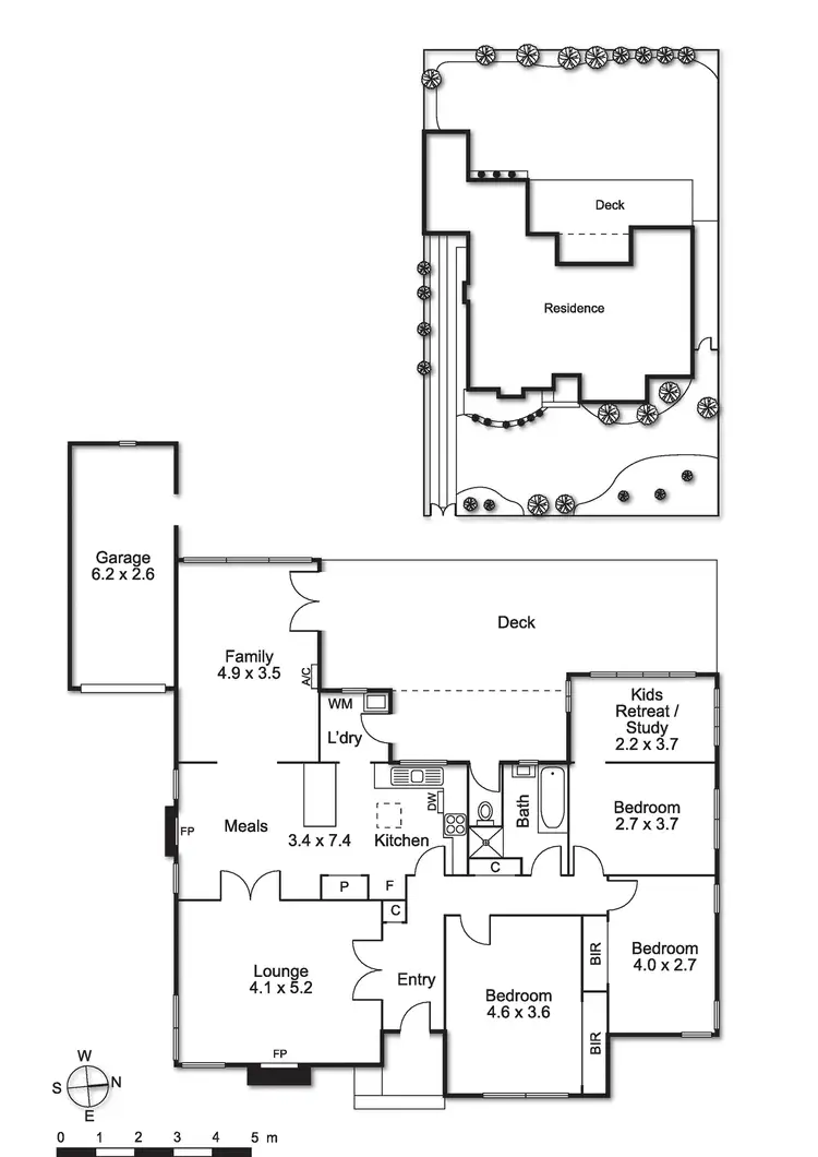 Floorplan of Homely house listing, 16 Wallen Road, Ormond VIC 3204