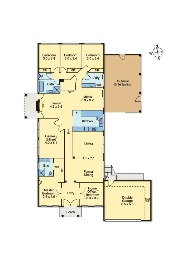 Floorplan of Homely house listing, 9 Andacani Court, Mount Eliza VIC 3930