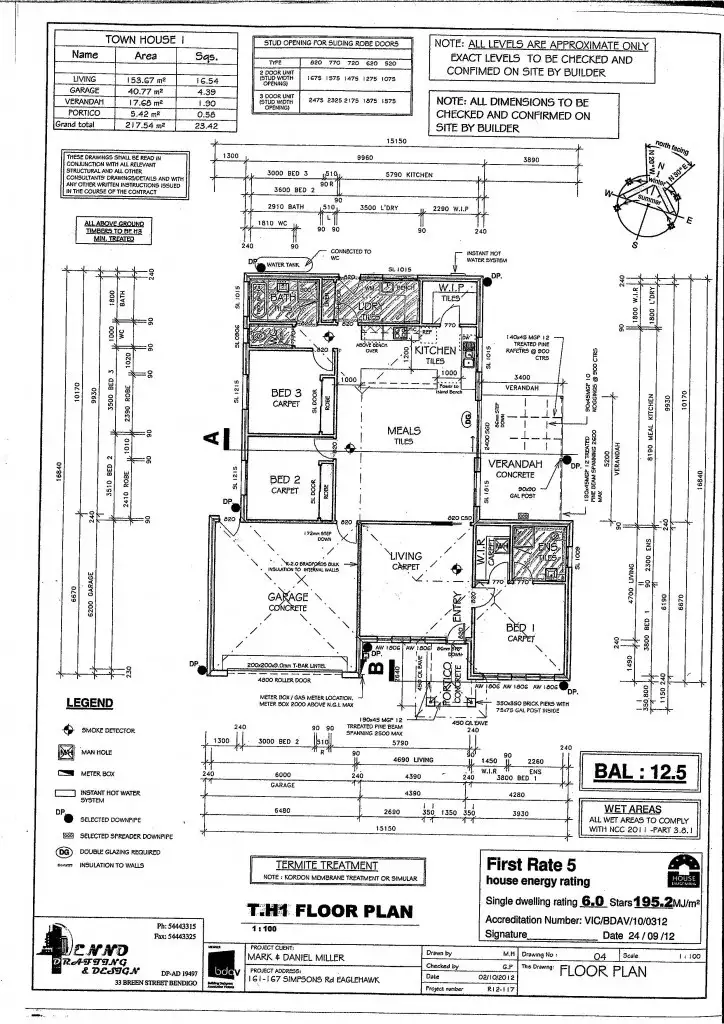 Floorplan of Homely house listing, 1/161 Simpsons Road, Eaglehawk VIC 3556
