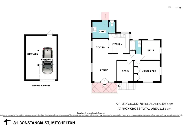 Floorplan of Homely house listing, 31 Constancia Street, Mitchelton QLD 4053