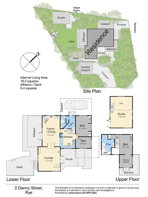 Floorplan of Homely house listing, 2 Danny Street, Rye VIC 3941