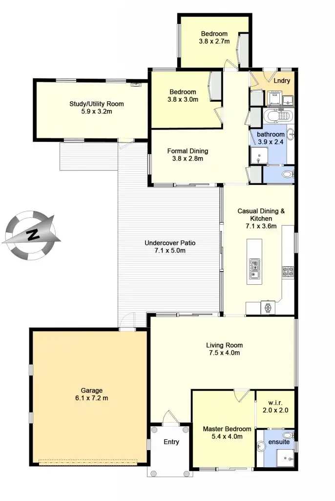 Floorplan of Homely house listing, 46a Nanda Street, Marmong Point NSW 2284