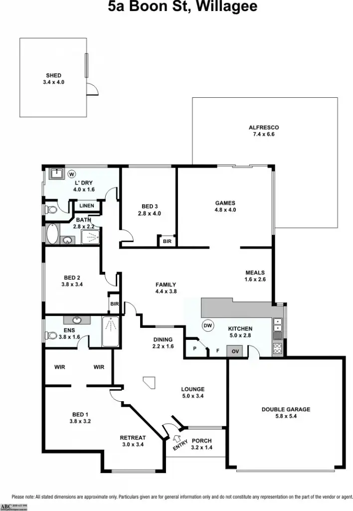 Floorplan of Homely house listing, 5a Boon Street, Willagee WA 6156