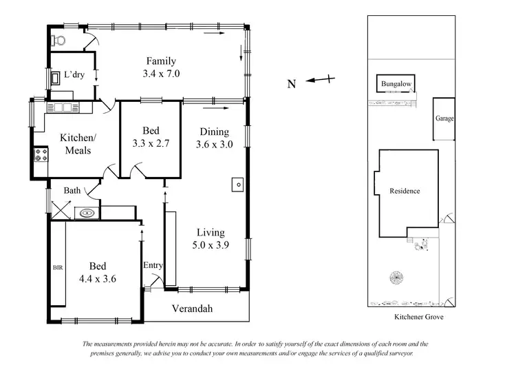 Floorplan of Homely house listing, 30 Kitchener Grove, Preston VIC 3072