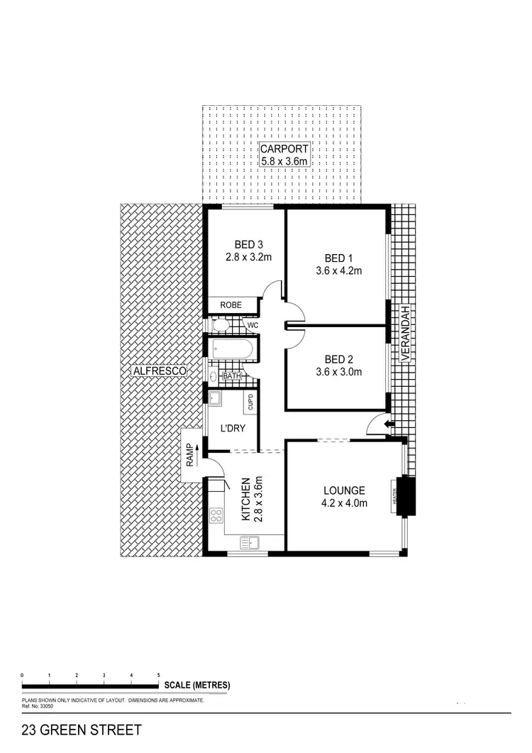 Floorplan of Homely house listing, 23 Green Street, California Gully VIC 3556