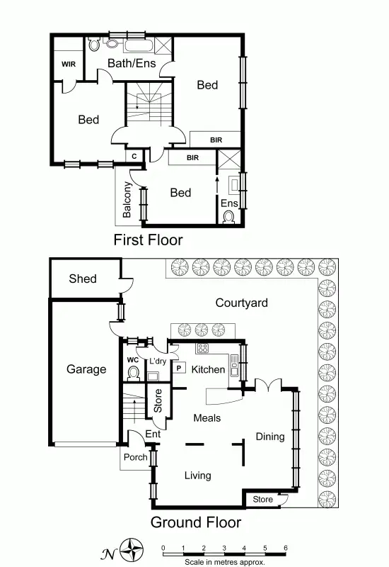 Floorplan of Homely house listing, 2/10-14 St Georges Road, Armadale VIC 3143