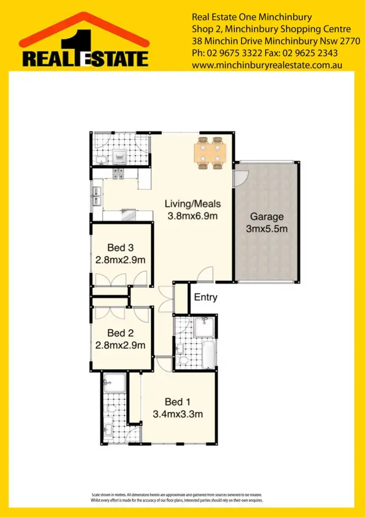 Floorplan of Homely house listing, 11/84 Adelaide Street, Oxley Park NSW 2760