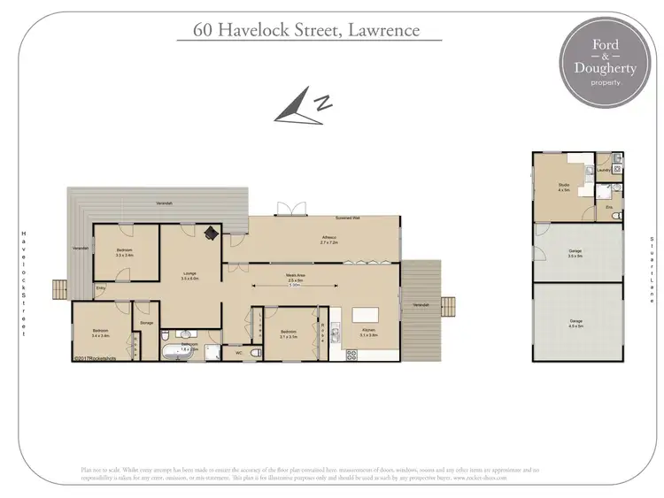 Floorplan of Homely house listing, 60 Havelock Street, Lawrence NSW 2460