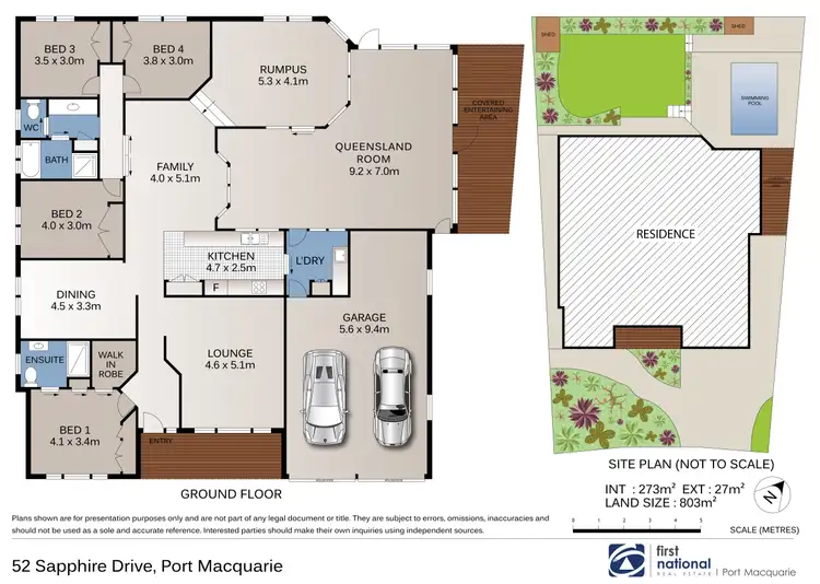 Floorplan of Homely house listing, 52 Sapphire Drive, Port Macquarie NSW 2444