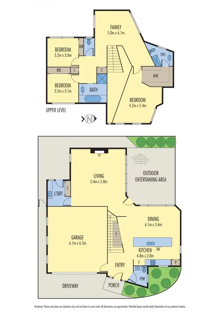 Floorplan of Homely townhouse listing, 2/79 McKillop Street, Geelong VIC 3220