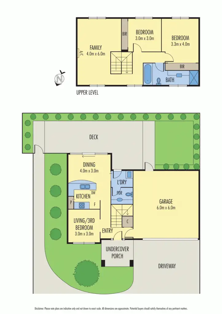 Floorplan of Homely townhouse listing, 2/693 Nepean Highway, Carrum VIC 3197