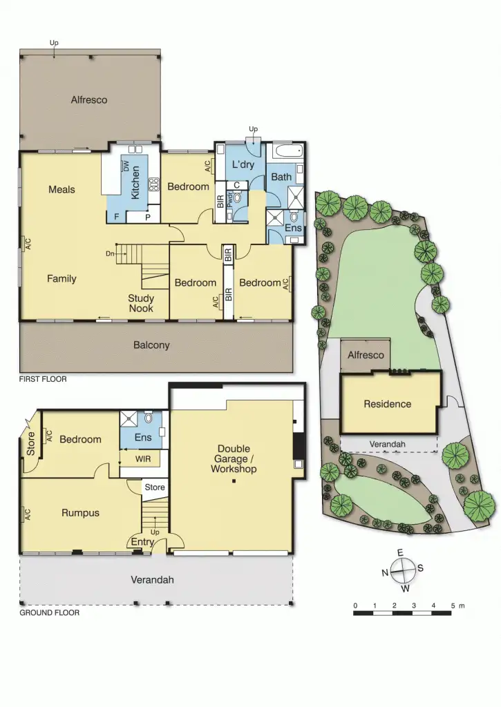 Floorplan of Homely house listing, 4 Renshaw Drive, Eltham VIC 3095