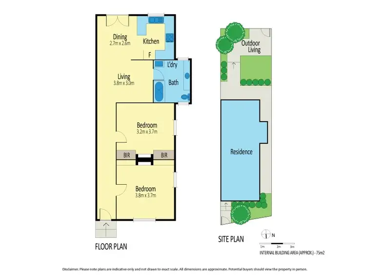 Floorplan of Homely house listing, 18 McConnell Street, Kensington VIC 3031