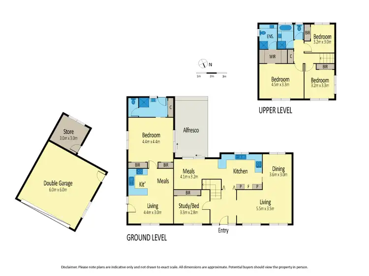 Floorplan of Homely house listing, 3 El Golea Mews, Keilor Downs VIC 3038