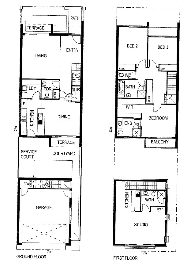 Floorplan of Homely house listing, 52 Commercial Road, Caroline Springs VIC 3023