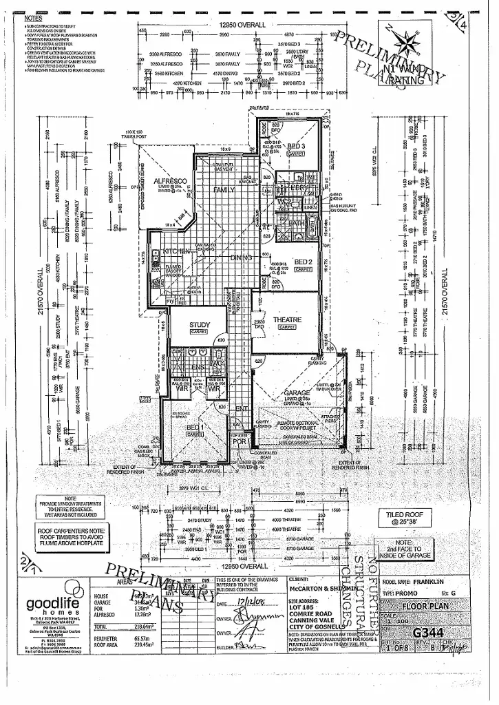 Floorplan of Homely house listing, 74 Comrie Road, Canning Vale WA 6155