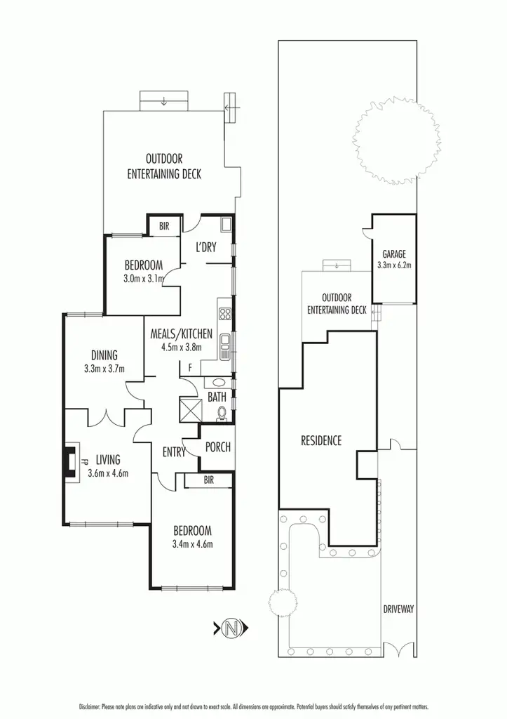 Floorplan of Homely house listing, 1C Moore Street, Caulfield South VIC 3162