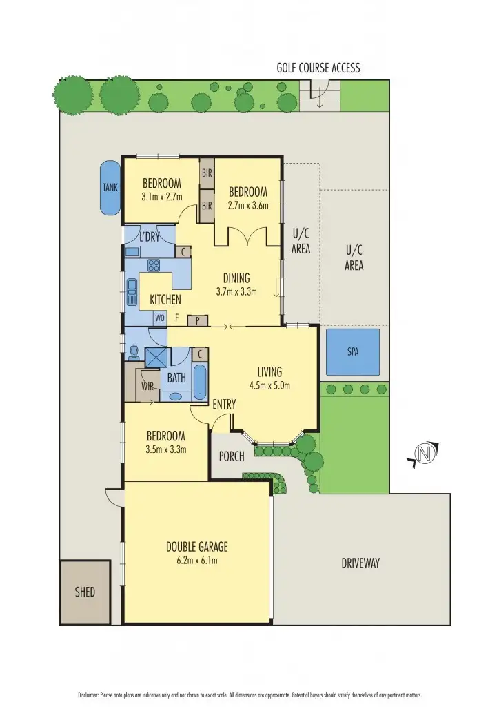 Floorplan of Homely unit listing, 30/61 Hughes Avenue, Edithvale VIC 3196