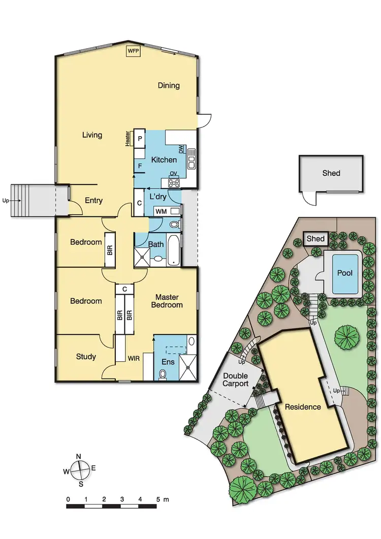 Floorplan of Homely house listing, 9 Sapphire Court, Lower Plenty VIC 3093