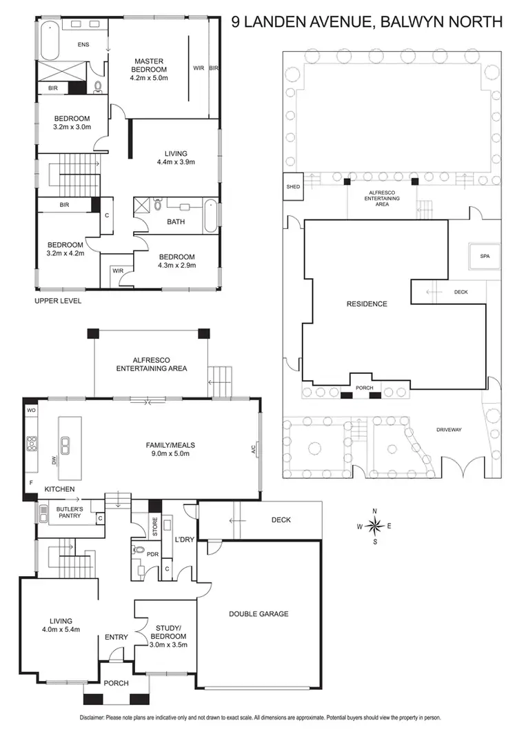 Floorplan of Homely house listing, 9 Landen Avenue, Balwyn North VIC 3104