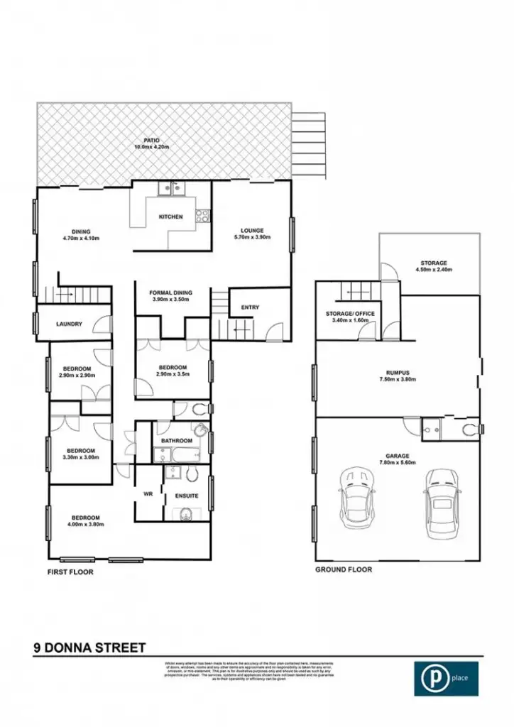 Floorplan of Homely house listing, 9 Donna Street, Kenmore QLD 4069