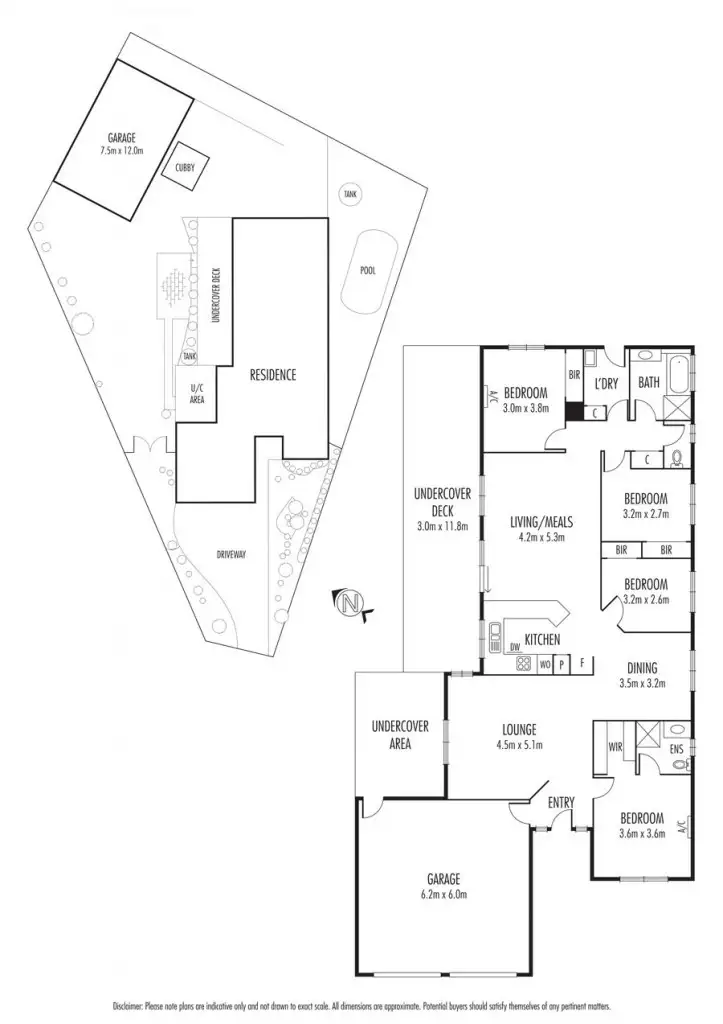Floorplan of Homely house listing, 7 Ford Court, Truganina VIC 3029
