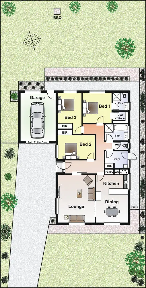 Floorplan of Homely house listing, 13 Branson Street, Rosebud VIC 3939
