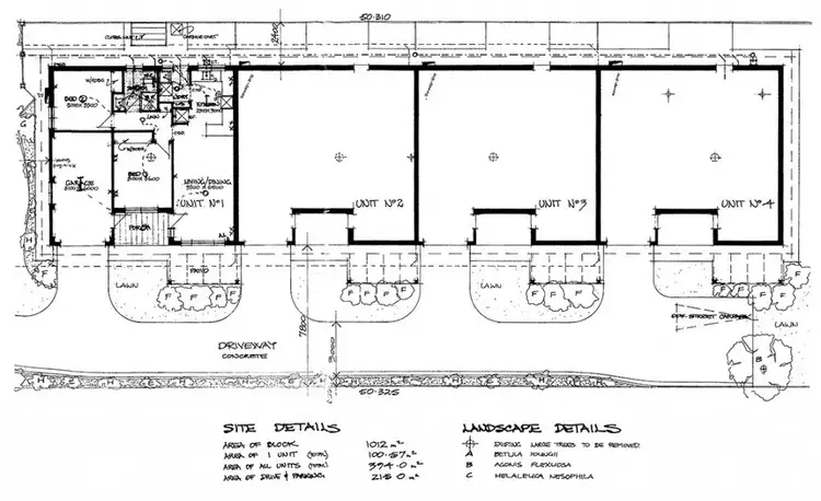 Floorplan of Homely unit listing, 1-4/28 Kenneally Street, Kooringal NSW 2650