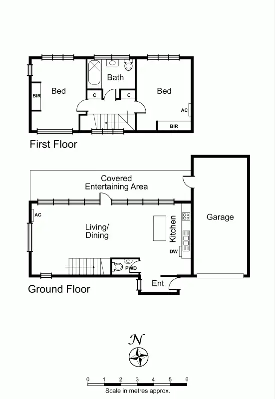Floorplan of Homely townhouse listing, 3/2 Gibson Street, Caulfield East VIC 3145