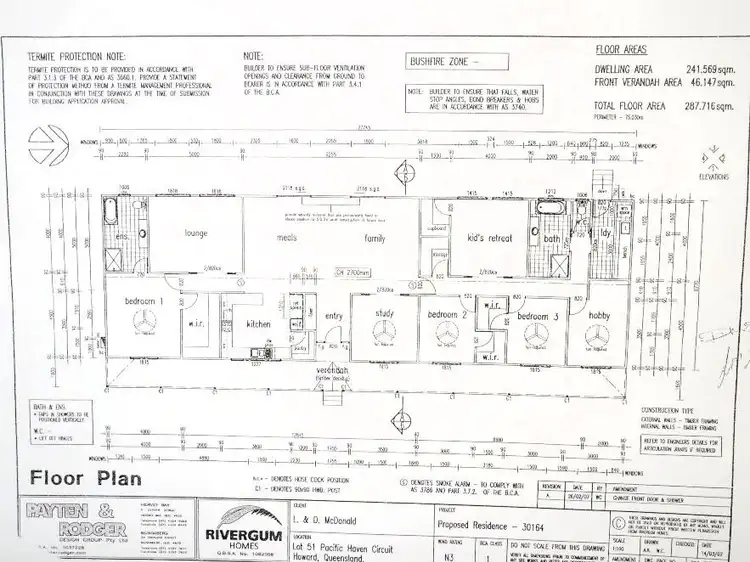 Floorplan of Homely house listing, 313 Pacific Haven Cct, Pacific Haven QLD 4659