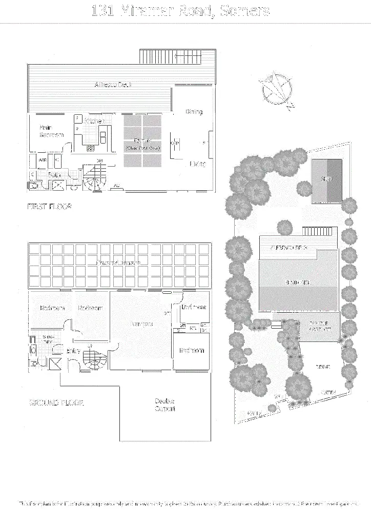 Floorplan of Homely house listing, 131 Miramar Road, Somers VIC 3927