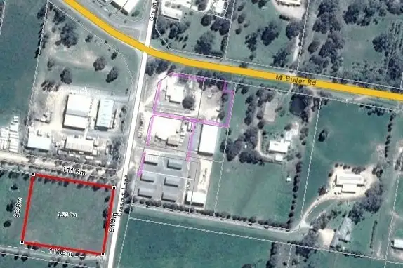 Floorplan of Homely land listing, LOT 1, 20 Crosbys Lane, Mansfield VIC 3722