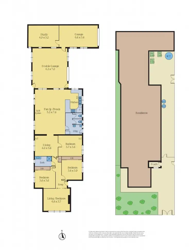 Floorplan of Homely house listing, 2 Hex Street, West Footscray VIC 3012