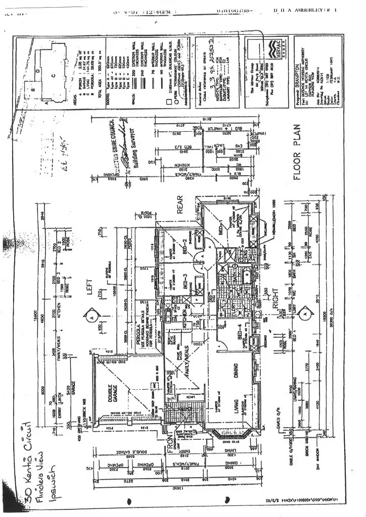 Floorplan of Homely house listing, 30 Kentia Circuit, Flinders View QLD 4305