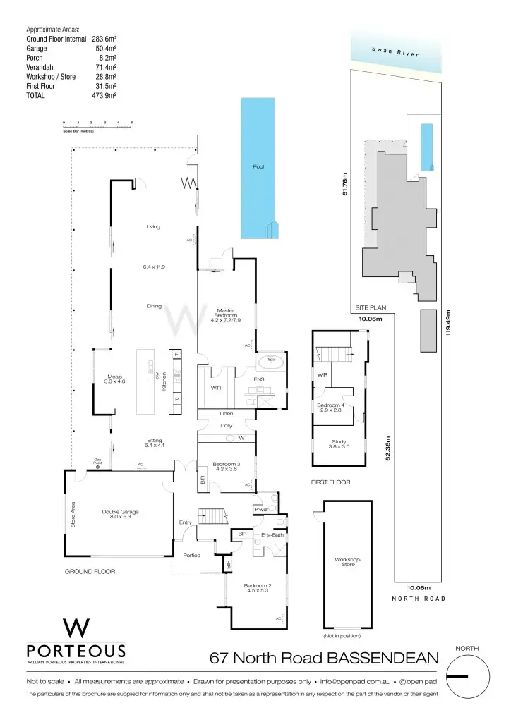 Floorplan of Homely house listing, 67 North Road, Bassendean WA 6054