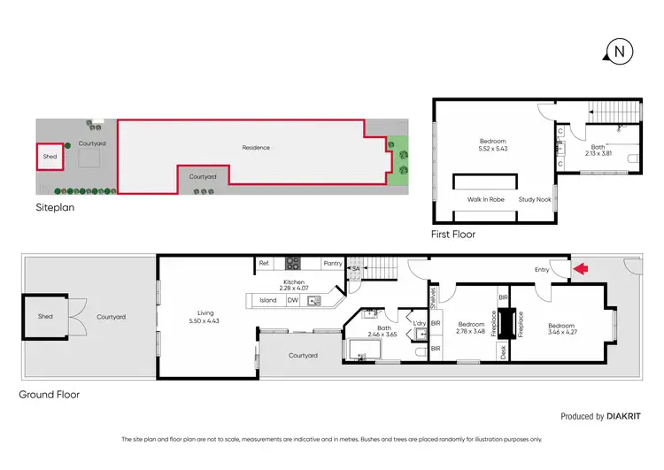 Floorplan of Homely house listing, 121 Richardson Street, Albert Park VIC 3206