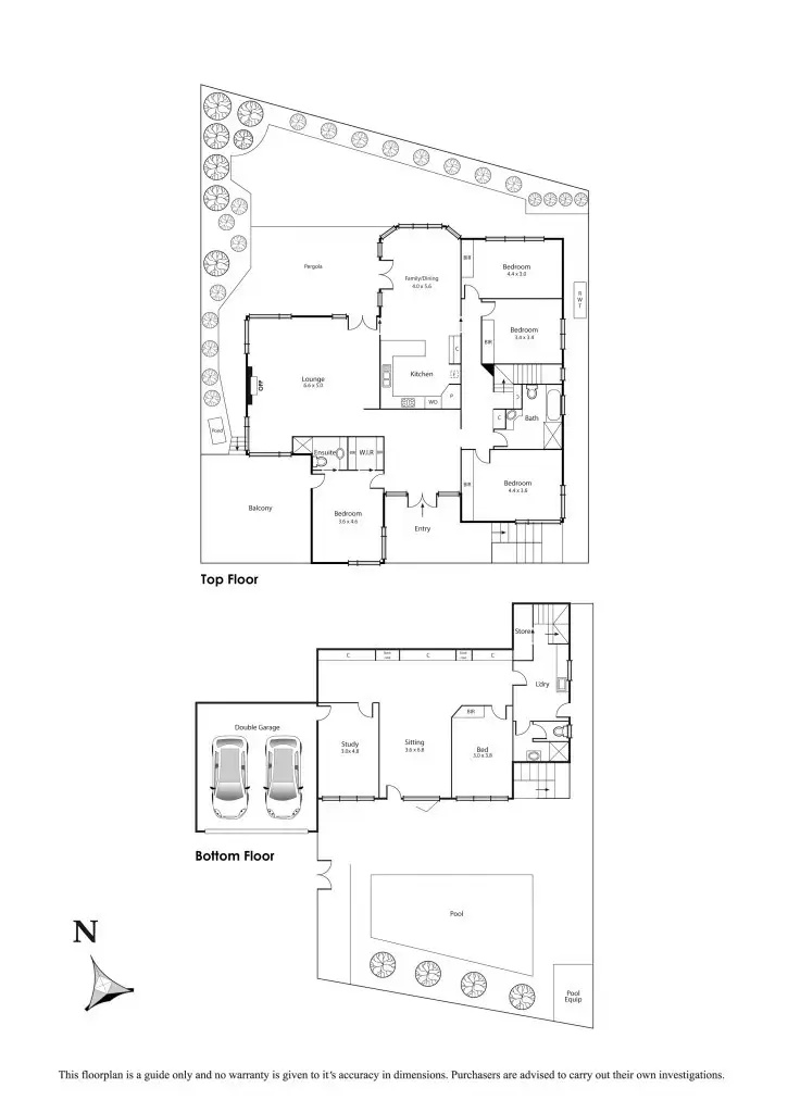 Floorplan of Homely house listing, 33 Naples Road, Mentone VIC 3194